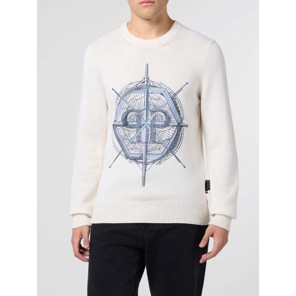 Philipp Plein Sweater Men White
